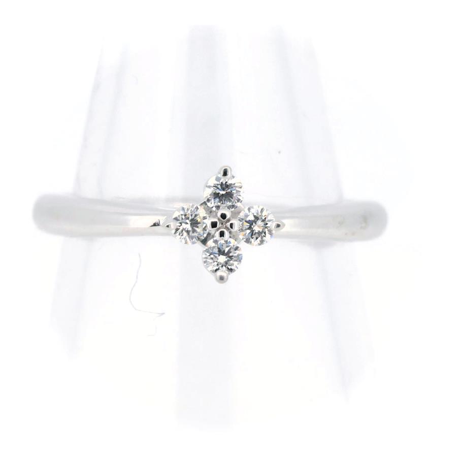 Tasaki Diamond Ring Ring 0.16ct No. 12 K18WG (18K White Gold)