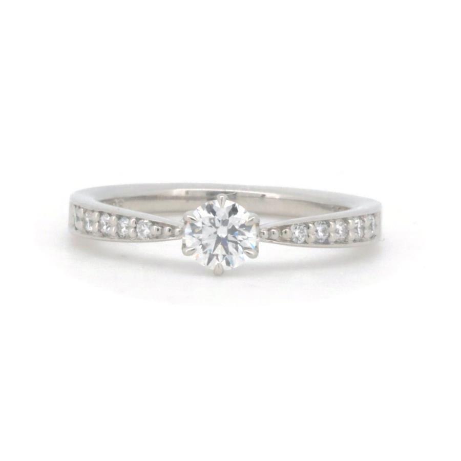 Buy Lazar Diamond Diamond Ring 0.26ct 0.08ct No. 7 PT950 (Platinum