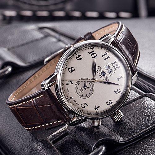 Zeppelin --76445 --Montre Homme --石英--Analogique --Bracelet Cuir