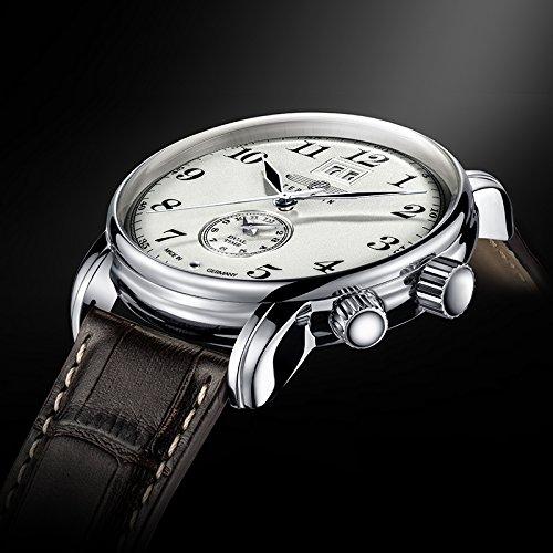 Zeppelin --76445 --Montre Homme --石英--Analogique --Bracelet Cuir