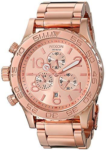 Buy Nixon NIXON Watch THE 42-20 CHRONO A037-897 Pink Gold ALL ROSE