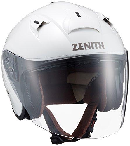 Yamaha (YAMAHA) Bike Helmet Jet YJ-14 ZENITH Sun Visor Model 90791-2278L  Pearl White L (Head circumference 59cm ~ 60cm)