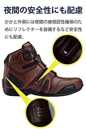 RS Taichi Drymaster BOA Riding Shoes Waterproof Black / Red 25.5cm [RSS006]