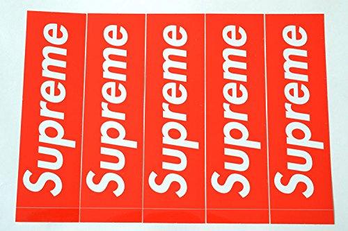 Supreme sticker outlet authentic