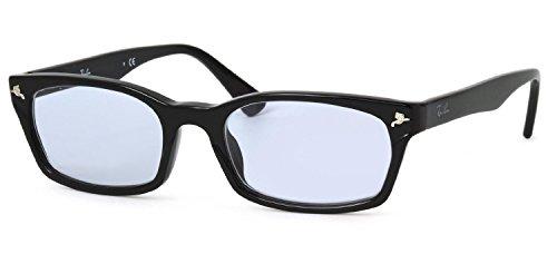 Ray-Ban Sunglasses RX5017A 2000 52 Size Light Blue Smoke Light Color Lens  Set RayBan Glasses Frame UV Cut Round Round Glasses Black Edge Ray-Ban  LIGHT