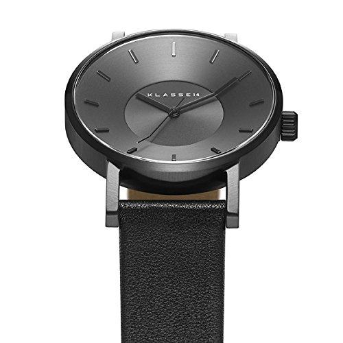 With bracelet [Class 14] KLASSE14 Watch VOLARE DARK BLACK Black 36mm  Genuine Leather Men's Women's VO14BK002W [Regular Import]