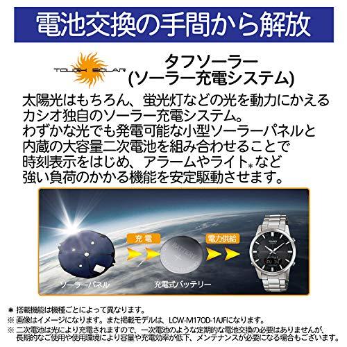 Buy [Casio] Watch Lineage Radio Solar LCW-M600D-1BJF Silver from