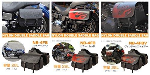 Buy DEGNER NB-4FB Nylon Double Saddle Bag Black from Japan - Buy