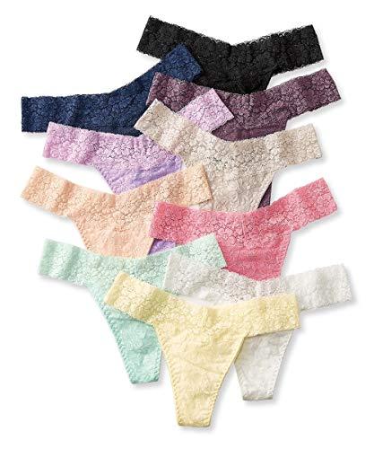 [Nissen] Shorts T-back Total lace set 10-disc set Large size Ladies 4L