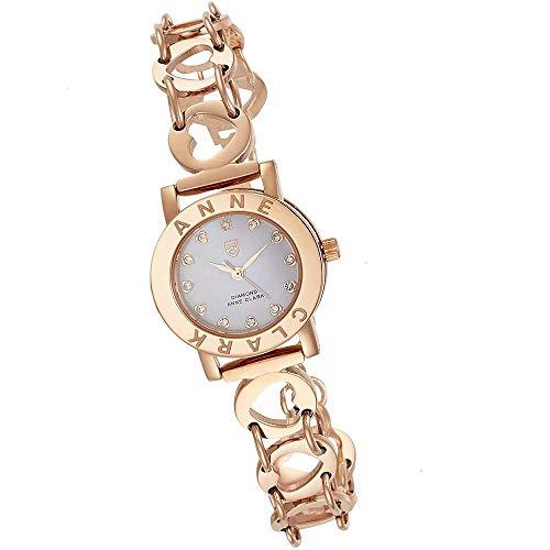 Buy ANNE CLARK Ladies Watch Heart Breath Natural Pink Shell Dial