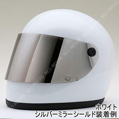 New Specifications: NEO-RIDERS GT7-OT Retro Full Face Helmet One-touch  White Free Size Less than 57-60cm SG / PSC GT7-OT