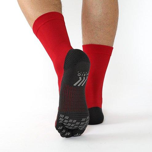 [Tabio] Tabio Football Five-Finger Socks Made in Japan Soccer Futsal (Blue%  Comma% 21.0 ~ 23.0cm)