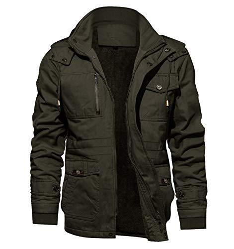 Buy KEFITEVD lightweight blouson military coat men's outdoor parka ...