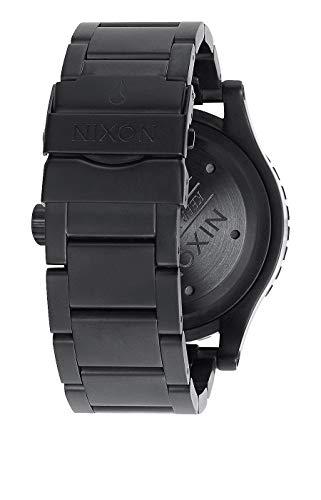 [Nixon] NIXON watch 48-20 CHRONO: BLACK / WHITE / BLACK NA4862052-00  [Parallel import goods] A4862052 A486-2052 48-20 Chrono: Black / White /  Black