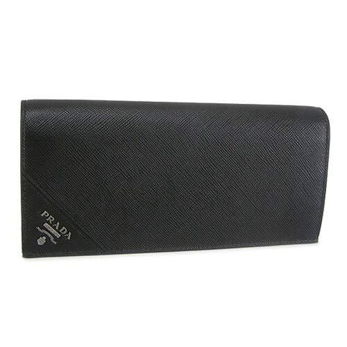 Buy Prada PRADA Men's Wallet Saifu SAFFIANO METAL 2MV836 F0002 QME