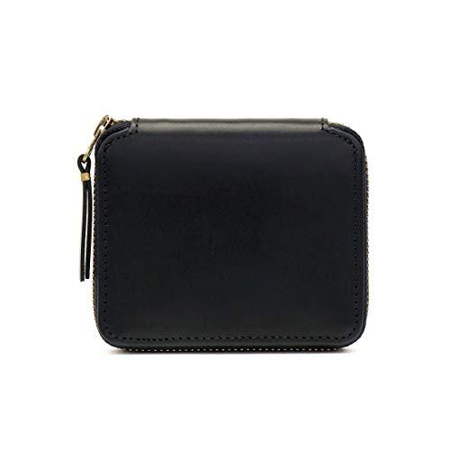 [Slow] SLOW Herbie mini round wallet Bi-fold wallet SO737I Black / 10