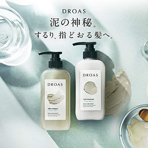 DROAS Silky Shampoo 400mL Breezy Savon Fragrance