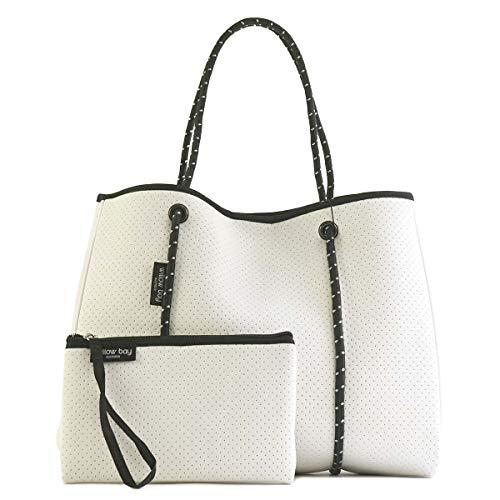 Willow Bay Tote Bag Willow Bay Neoprene White 1003 DAYDREAMER WHITE