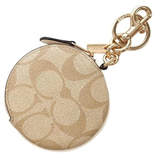 Coach Circular Coin Pouch Bag Charm
