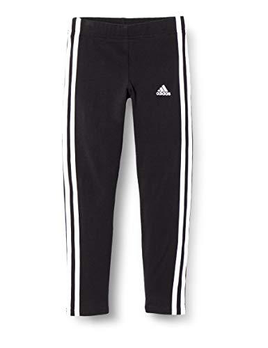 [Adidas] Tights Kids Adidas Essentials 3 Stripes Leggings 29366 Black /  White (GN4046) Japan size 140 equivalent