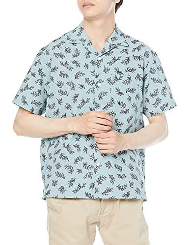 [The North Face] Shirt Short Sleeve Climbing Summer Shirt Men's NR21931  Tourmaline Blue Sequoia Spring M