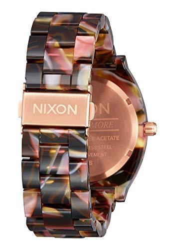 Buy NIXON Time Teller Acetate A327 - Rose Gold/Pink Tortoise Acetate Analog  Watch at Amazon.in