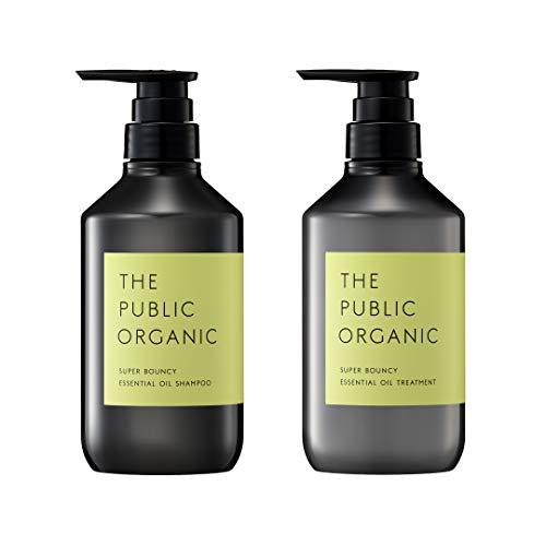 Buy The Public Organic Shampoo & Best Cosmetics Body Bottle Set Super Bouncy 480mL + 480mL Non-Silicon Amino Acid Hair Care from Japan - Buy authentic Plus exclusive from Japan
