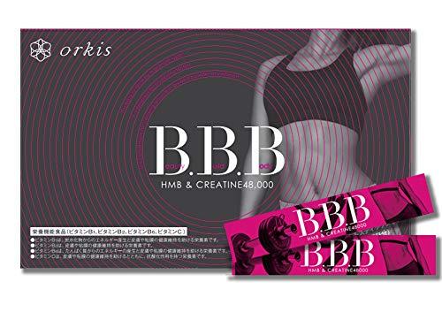 orkis [Regular store] Triple Bee BBB HMB Diet supplement Creatine  combination 30 packets 1 month Made in Japan Single item