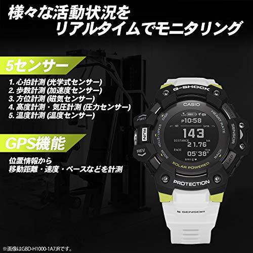 カシオ] 腕時計 ジーショック G-SQUAD GBD-H1000-1A4JR メンズ クリア ...