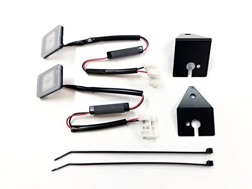 無料組立サービスあり Jeppesen Ledフロアライト Jlラングラー専用 Ledカラーホワイト ギフトラッピング無料 車用品 バイク用品