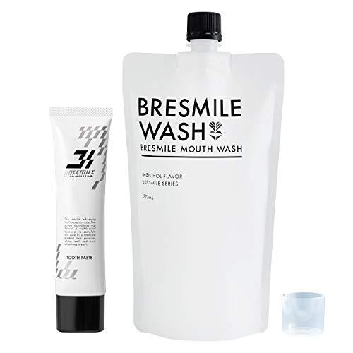 準藥品BRESMILE Breath Smile Wash 1 袋& Breath Smile Clear 1 漱口水