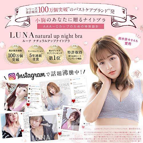 Buy [Official] LUNA Natural Up Night Bra 2 Sheets Set (Elegant 