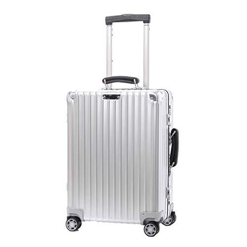 Classic Cabin Aluminium Carry-On Suitcase, Silver
