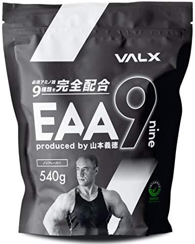 VALX Bulks EAA9 Non-flavored 9 essential amino acids Complete combination  EAA Yoshinori Yamamoto 540g