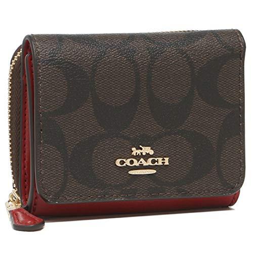 Buy [Coach] Outlet Tri-Fold Wallet Signature Mini Wallet Ladies COACH  F41302 91611 (11) IMRVQ Brown 1941 Red [Parallel imports] from Japan - Buy  authentic Plus exclusive items from Japan | ZenPlus