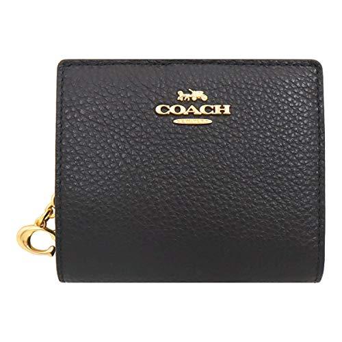 コーチ] COACH 財布(二つ折り財布) FC2862 C2862 ブラック ペブルド