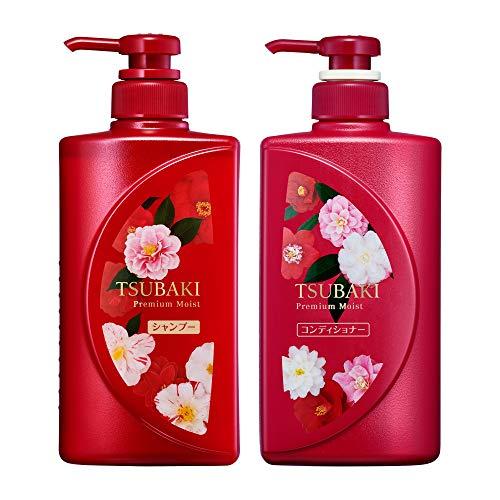 TSUBAKI Premium Moist Experience Set (Collaboration Design Package by Shogo  Kariyazaki) 490 ml (x 2)