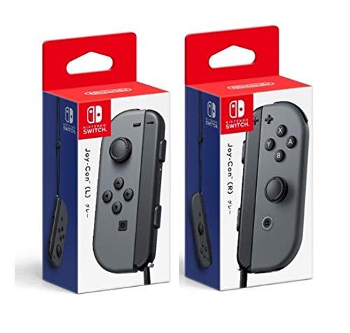 Nintendo Joy-Con (L/R) - Gray : Video Games