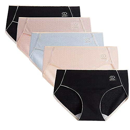 Buy Hisitosa Shorts Women's 100% Cotton 5-Pack Seamless Panties Highly  Breathable and Elastic Antibacterial Deodorant Underwear Women's Set (M%  Comma% Mixed Color 2% Comma% m) from Japan - Buy authentic Plus exclusive