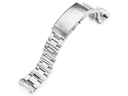 Amazon.com: 316L stainless steel 18mm 19mm 20mm Oyster Watch Band Strap  Bracelet Fit For Rlx Skx Watch (18mm) : Clothing, Shoes & Jewelry