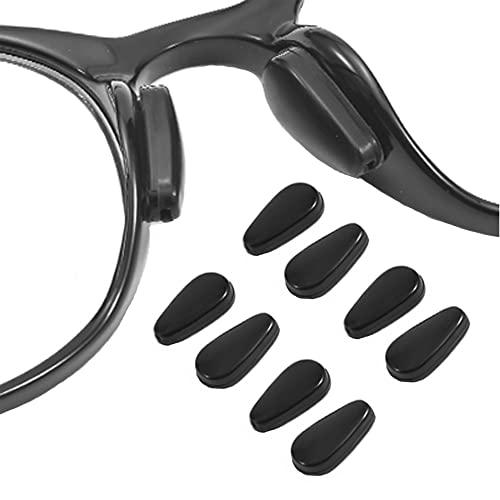 Buy Glasses Nose Pads Glasses Slip Prevention Hollow Structure Air Cushion  Soft Silicone Nose Pad Seal Glasses Nose Pad Nose Pad 4 Pairs Thickness  3.2mm% Comma% Black from Japan - Buy authentic