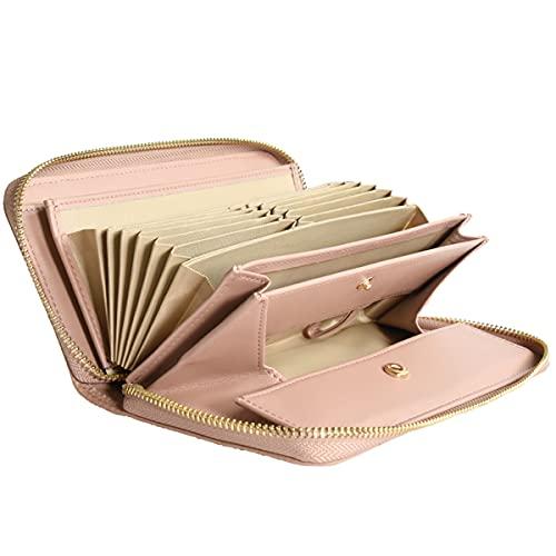 Tan Vegan Leather 18 Card Holders Handcrafted Wallet