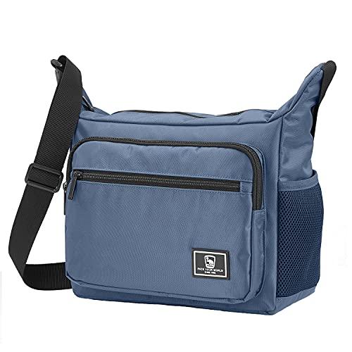 Navy Blue Messenger Bag Unisex College Bag Crossbody Long