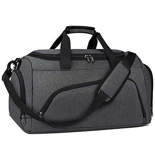 Buy Gym Maniac GMGym Maniac Gym Bag with Shoe Compartment for Men and Women  - Versatile Design Doubles as a Duffle, Backpack, Overnight and Crossbody -  Workout Gear and Sports Accessories -