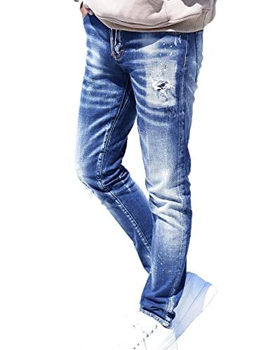 Buy online Dark Blue Denim Ripped Jeans from Clothing for Men by Mark  Tailor for ₹799 at 56% off | 2024 Limeroad.com