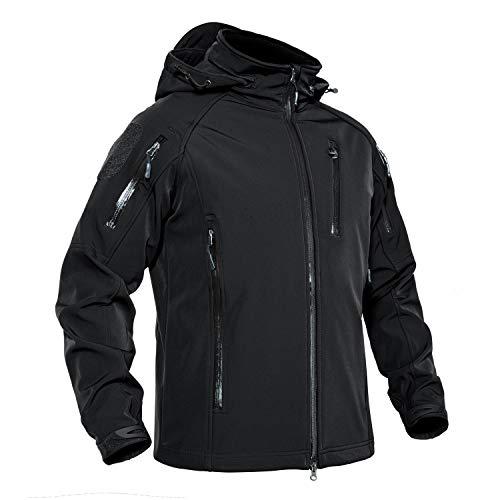 Buy KEFITEVD Winter Wear Men's Fishing Wear Anorak Water Repellent Tactical  Jacket Military Savage Clothing Camping Black XL from Japan - Buy authentic  Plus exclusive items from Japan