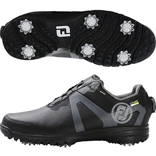 [Footjoy] Golf Shoes 21 Ultra Fit XW Bore Men's Black / Black 25.0 cm 4E