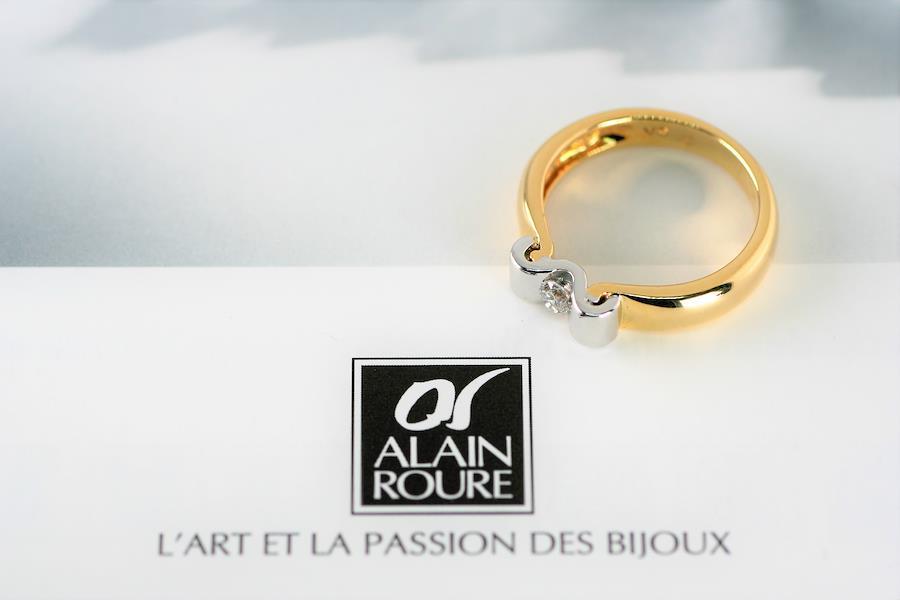ALAIN ROURE】 750 ダイヤモンドリング フランス製 - 日本の商品を世界 ...