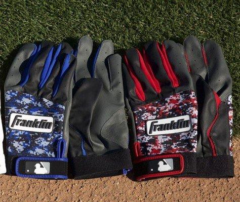Franklin Sports MLB Digitek Baseball Batting Gloves