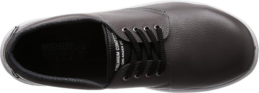 ミドリ安全 安全靴 短靴 プレミアムコンフォート PRM210 ブラック 4E 27.0cm - 3